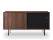 Buffet scandinave No 11 noyer / pieds en métal édition neuve