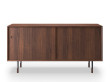 Buffet scandinave No 11 noyer / pieds en métal édition neuve