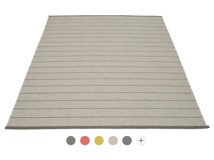 Tapis scandinave en plastique Pappelina modèle Carl Large