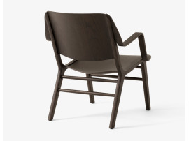 Fauteuil scandinave AX HM11 chêne teinté. Edition neuve