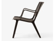 Fauteuil scandinave AX HM11 chêne teinté. Edition neuve