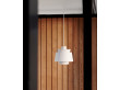 Suspension scandinave Utzon JU1 blanche. Edition neuve