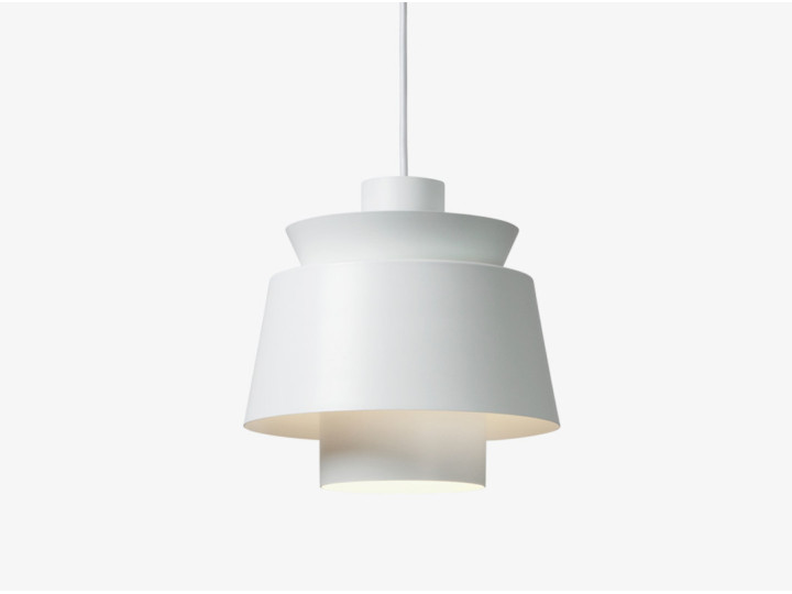 Suspension scandinave Utzon JU1 blanche. Edition neuve