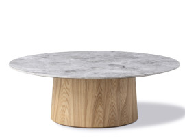 Table basse scandinave modèle Niveau 6811 Ø110cm H 38 cm