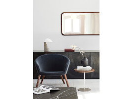 Miroir scandinave modèle Silhouette, 70x180cm, noyer