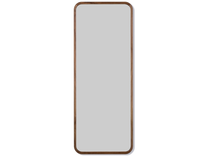 Miroir scandinave modèle Silhouette, 70x180cm, noyer