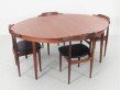 Mid-Century Modern dining set by Hans Olsen for Frem Rojle.