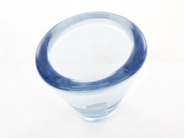 Petit vase en verre soufflé de Per Lütken