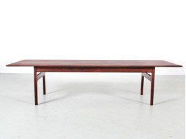 Table basse scandinave en palissandre de Rio