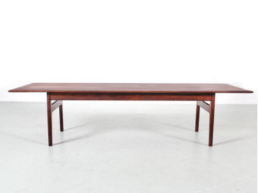 Table basse scandinave en palissandre de Rio