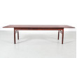 Table basse scandinave en palissandre de Rio