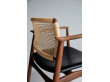 Fauteuil scandinave modèle SJ.67 Captain Cannage. Edition neuve.