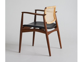 Fauteuil scandinave modèle SJ.67 Captain Cannage. Edition neuve.