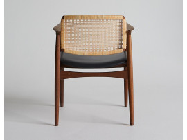 Fauteuil scandinave modèle SJ.67 Captain Cannage. Edition neuve.