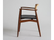 Fauteuil scandinave modèle SJ.67 Captain Cannage. Edition neuve.