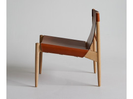 Fauteuil scandinave Lounge Chair SJ.68. Edition neuve.