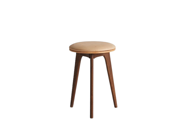 Tabouret scandinave modèle SJ.08. Edition neuve.