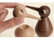 Bird Chubby in oak or smoked oak by Kristian Vedel for Architectmade. New realese.