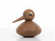 Bird Chubby in oak or smoked oak by Kristian Vedel for Architectmade. New realese.