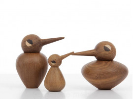 Bird Small in oak or smoked oak by Kristian Vedel for Architectmade. New realese.