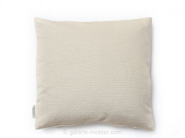 Coussin de décoration Pirellone blanc ivoire 40x40 cm