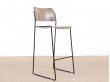 Tabouret de bar scandinave modèle 40/4. Edition neuve. 63 cm ou 77 cm