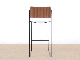 Bar stool model 40/4 by David Rowland, new edition. 63 cm or 77 cm