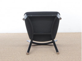 Mid-Century modern scandinavian dining chair model Peter black by Niels Koefoed, new edition. 