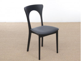 Mid-Century modern scandinavian dining chair model Peter black by Niels Koefoed, new edition. 