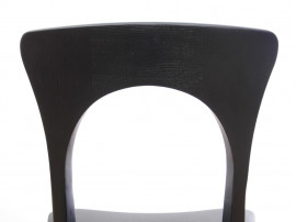 Mid-Century modern scandinavian dining chair model Peter black by Niels Koefoed, new edition. 