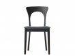 Mid-Century modern scandinavian dining chair model Peter black by Niels Koefoed, new edition.