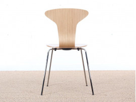 Munkegaard chair in walnut by Arne Jacobsen, new releases. 