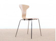 Munkegaard chair in walnut by Arne Jacobsen, new releases. 