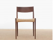 Mid-Century  modern scandinavian Pia chair by poul Cadovius. New edition.