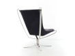 Fauteuil scandinave  Falcon First, dossier haut de Sigurd Resell. Nouvelle édition.