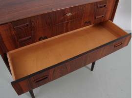 Semainier ou commode scandinave en palissandre de Rio