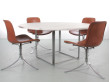 Table de repas scandinave PK-54 de Poul Kjaerholm pour E. Kold Christensen. Edition originale