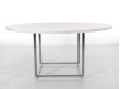 Table de repas scandinave PK-54 de Poul Kjaerholm pour E. Kold Christensen. Edition originale