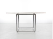 Table de repas scandinave PK-54 de Poul Kjaerholm pour E. Kold Christensen. Edition originale