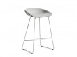 Tabouret de bar scandinave About A Stool AAS 39 65 cm ou 75 cm tapissé