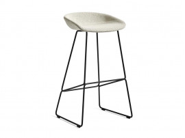 Tabouret de bar scandinave About A Stool AAS 39 65 cm ou 75 cm tapissé