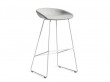 Tabouret de bar scandinave About A Stool AAS 39 65 cm ou 75 cm tapissé