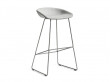 Tabouret de bar scandinave About A Stool AAS 39 65 cm ou 75 cm tapissé