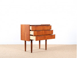 Petite commode scandinave en teck