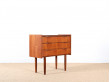 Petite commode scandinave en teck