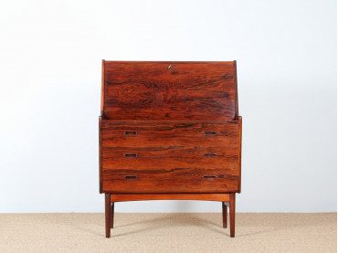 Secrétaire scandinave en palissandre de Rio modèle 37