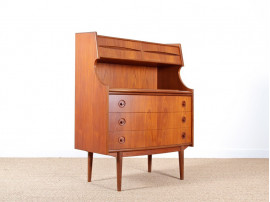 Scandinavian teak secretary 