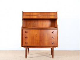 Scandinavian teak secretary 