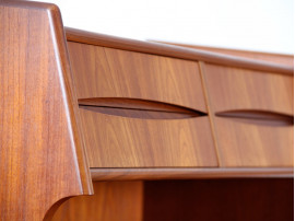 Scandinavian teak secretary 