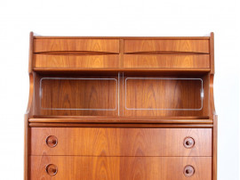 Scandinavian teak secretary 